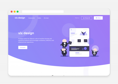 Vix Design System Website