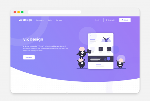 Vix Design System Website